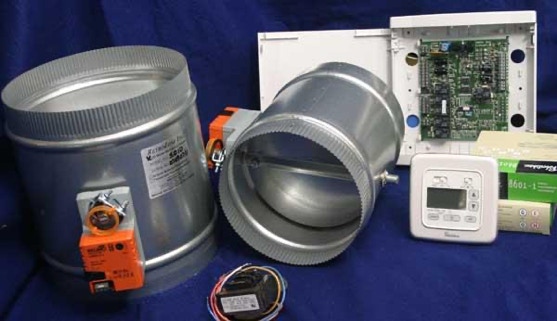  2 Zone SD Damper Kit, hvac, air conditioning supplies, RetroZone