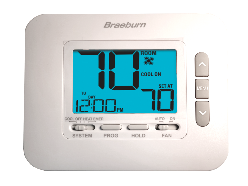 Braeburn 2230, universal programmable thermostat, Thermostats, zone control, hvac, air conditioning supplies, RetroZone
