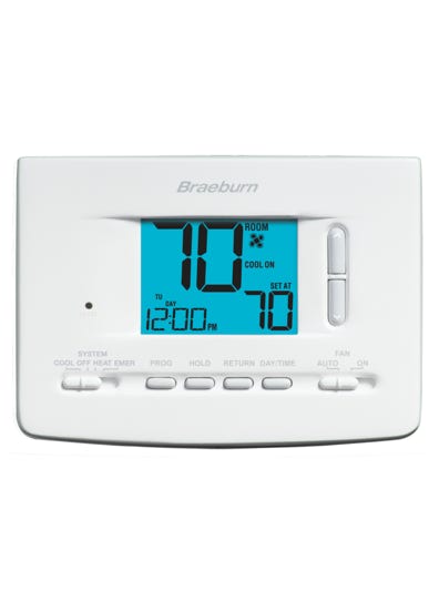 HVAC, thermostats, braeburn, A/C control panel
