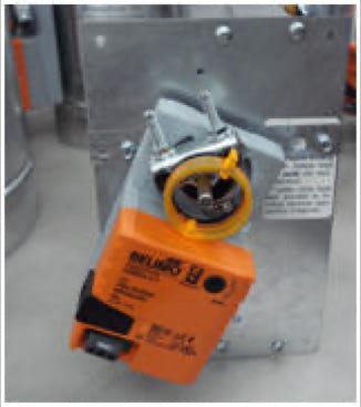 Retrozone TFB Kit 4,  Belimo, Synchron-Enerstat, Lennox, Jackson, Retrozone, Young And Synchron motors:  38398L, 37789R, 38766R, 38929L, and 39154R, damper replacement motor, HVAC