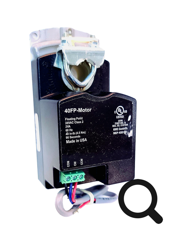 Replaces Belimo, Johnson, Honeywell, Ecojay, EWC, Jackson, Retrozone, Durozone, and many other brands using a 3 wire motor on a 1/2 inch damper shaft, commercial grade damper motor, motors, hvac, air conditioning supplies, Retrozone